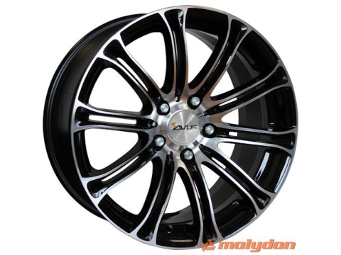 AC-MB1 9,5x 19 +37 5x120 AVUS 72,6 BLACK POLISHED